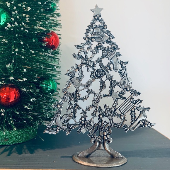 Swimmer Christmas OrnamentSwimming Christmas Decorations in Fine Pewter